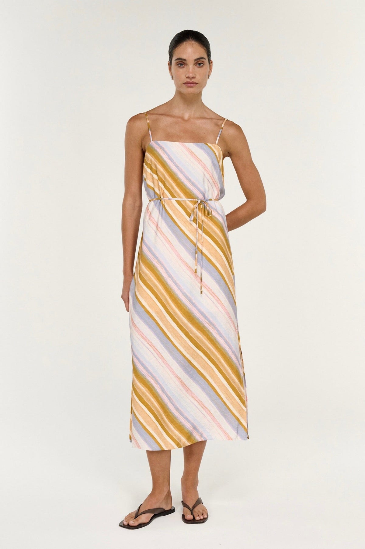 STAPLE THE LABEL Veda Midi Dress DRESSES