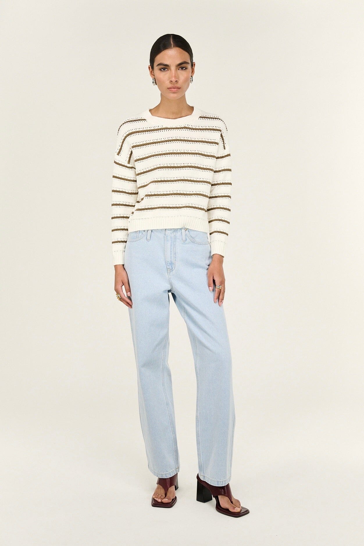 STAPLE THE LABEL Vera Stripe Jumper KNITS