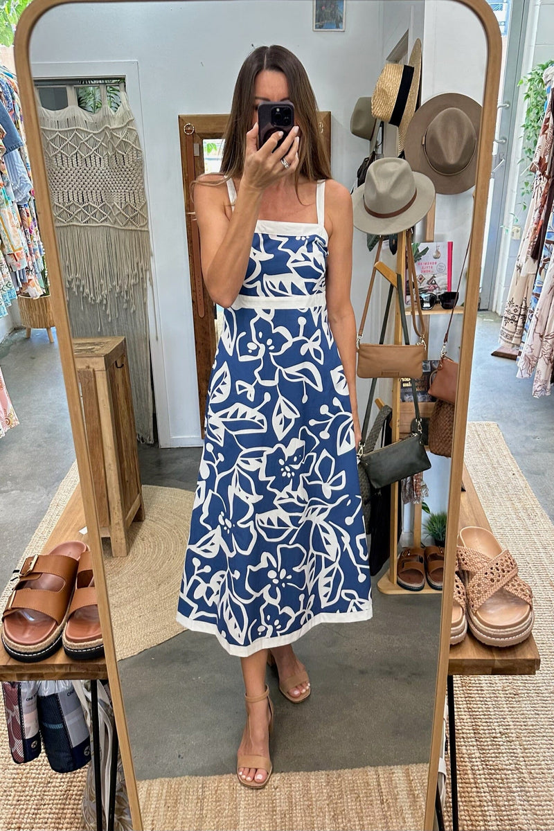 SUNNY GIRL Angeline Midi Dress DRESSES