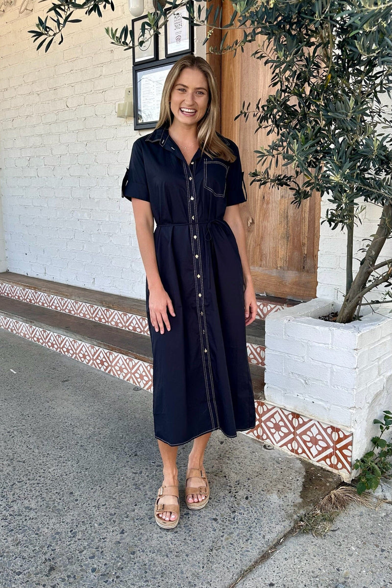 SUNNY GIRL Dakota Shirt Dress DRESSES