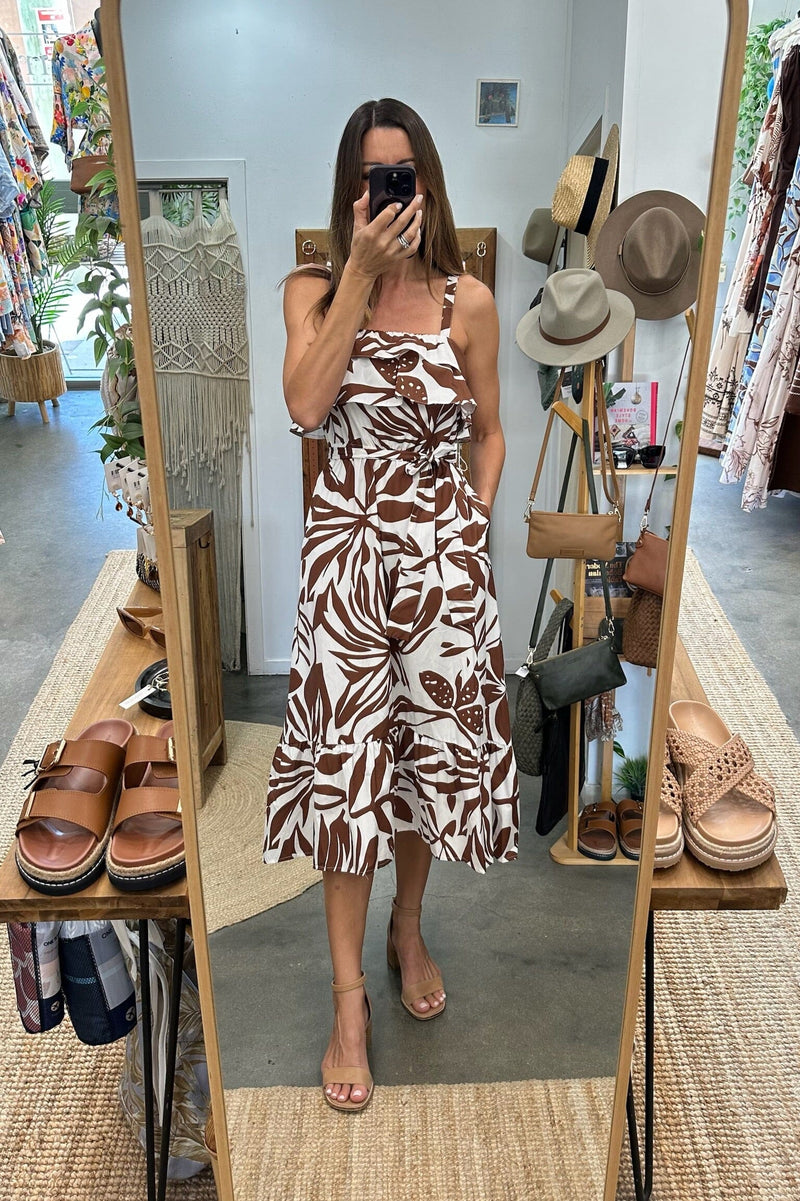 SUNNY GIRL Natalia Midi Dress DRESSES