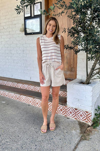SUNNY GIRL Rami Linen Shorts BOTTOMS