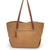 TRIFINE Leather-Trimmed Natural Tote Bag BAGS