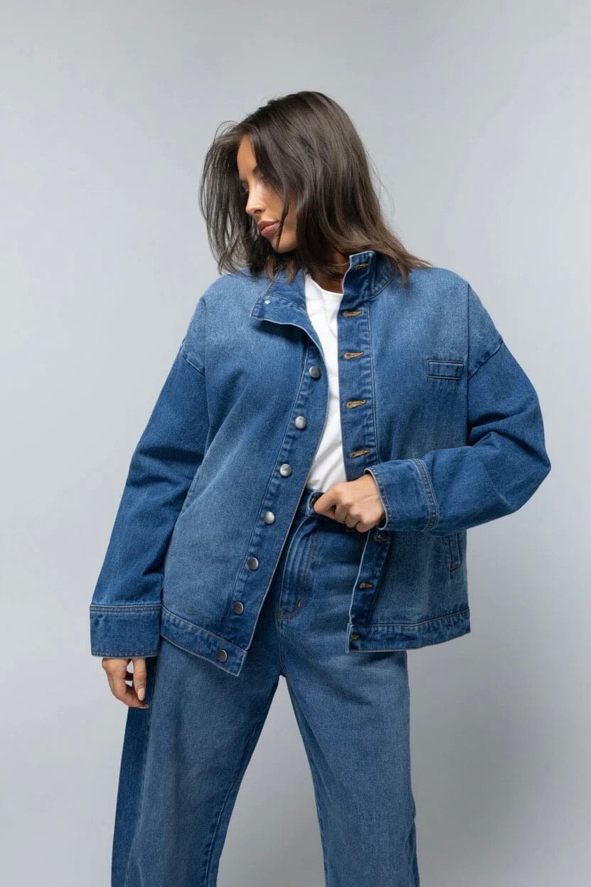 TWO FOLD Napa Denim Jacket JACKETS