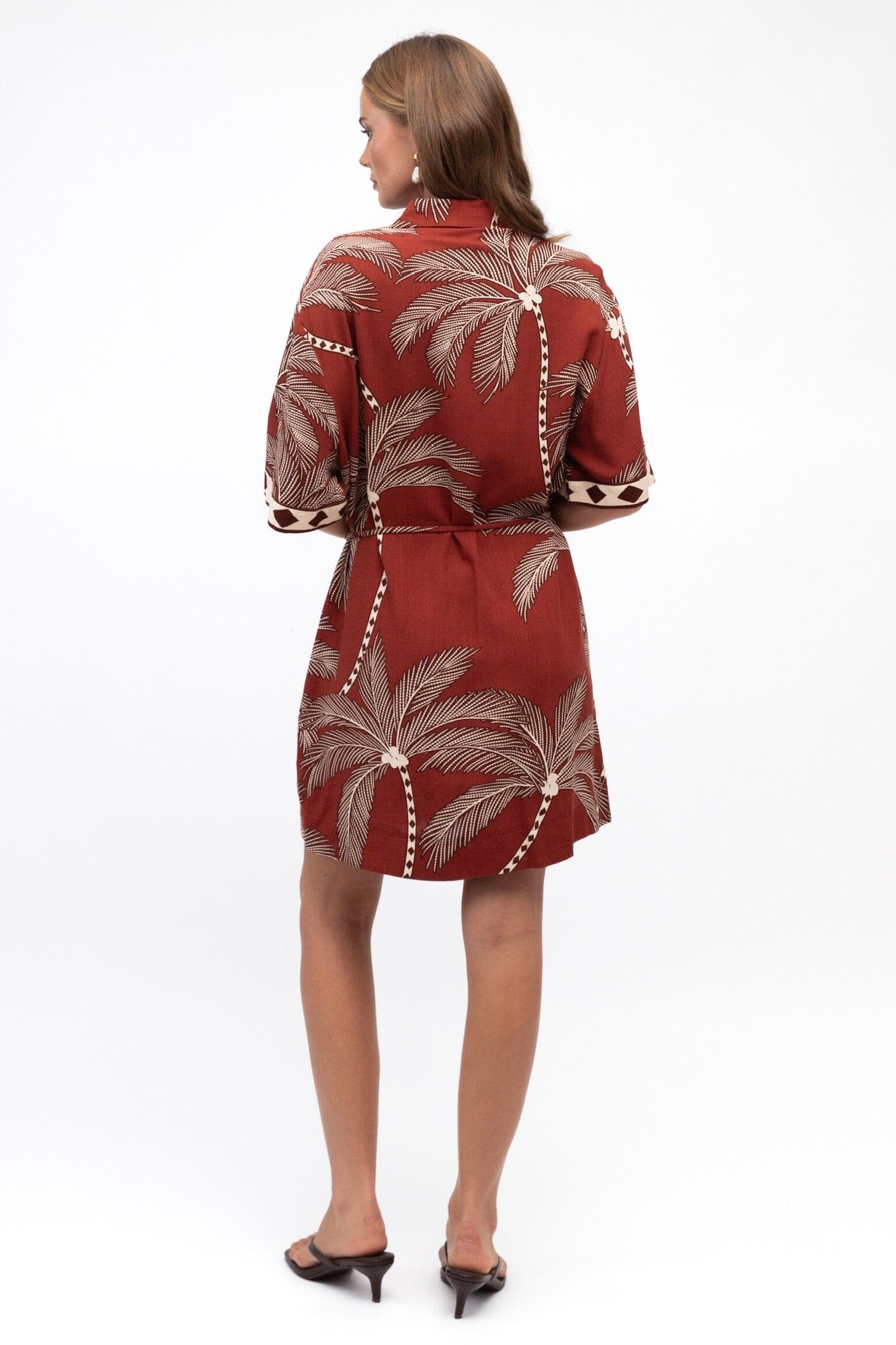 WHITE CLOSET Bueona Vista Shirt Dress DRESSES