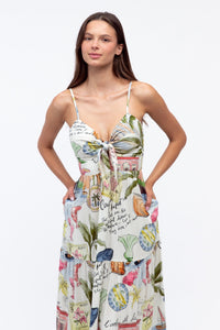 WHITE CLOSET Capri Maxi Dress DRESSES