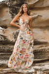 WHITE CLOSET Capri Maxi Dress DRESSES
