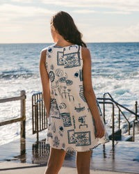 WHITE CLOSET Chantal Shift Mini Dress DRESSES
