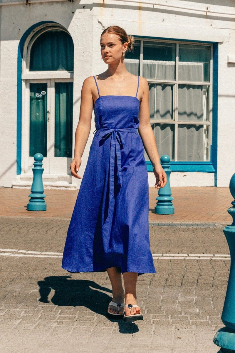 WHITE CLOSET Corfu Midi Dress DRESSES