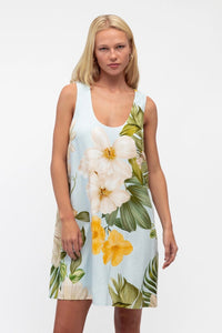 WHITE CLOSET Lush Bloom Mini Dress DRESSES