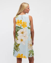 WHITE CLOSET Lush Bloom Mini Dress DRESSES