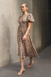 WHITE CLOSET Rhea Midi Dress DRESSES