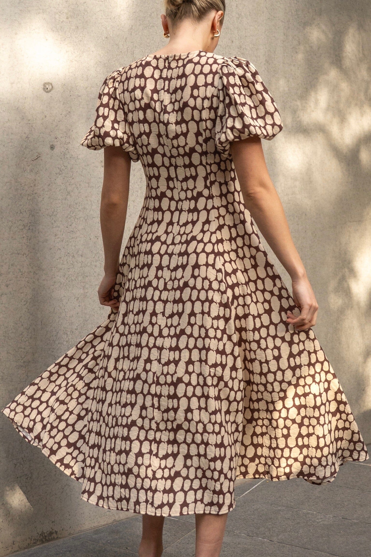 WHITE CLOSET Rhea Midi Dress DRESSES