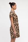WHITE CLOSET Safari Wrap Dress DRESSES