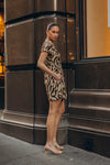 WHITE CLOSET Safari Wrap Dress DRESSES