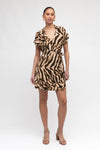 WHITE CLOSET Safari Wrap Dress DRESSES