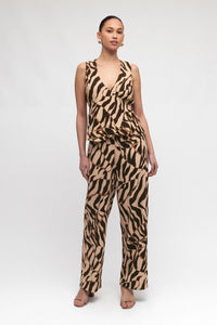 WHITE CLOSET Safari Wrap Top TOPS