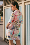 WHITE CLOSET Santorini Mini Shirt Dress DRESSES