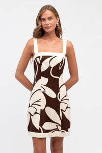 WHITE CLOSET Summer Bloom Mini Dress DRESSES